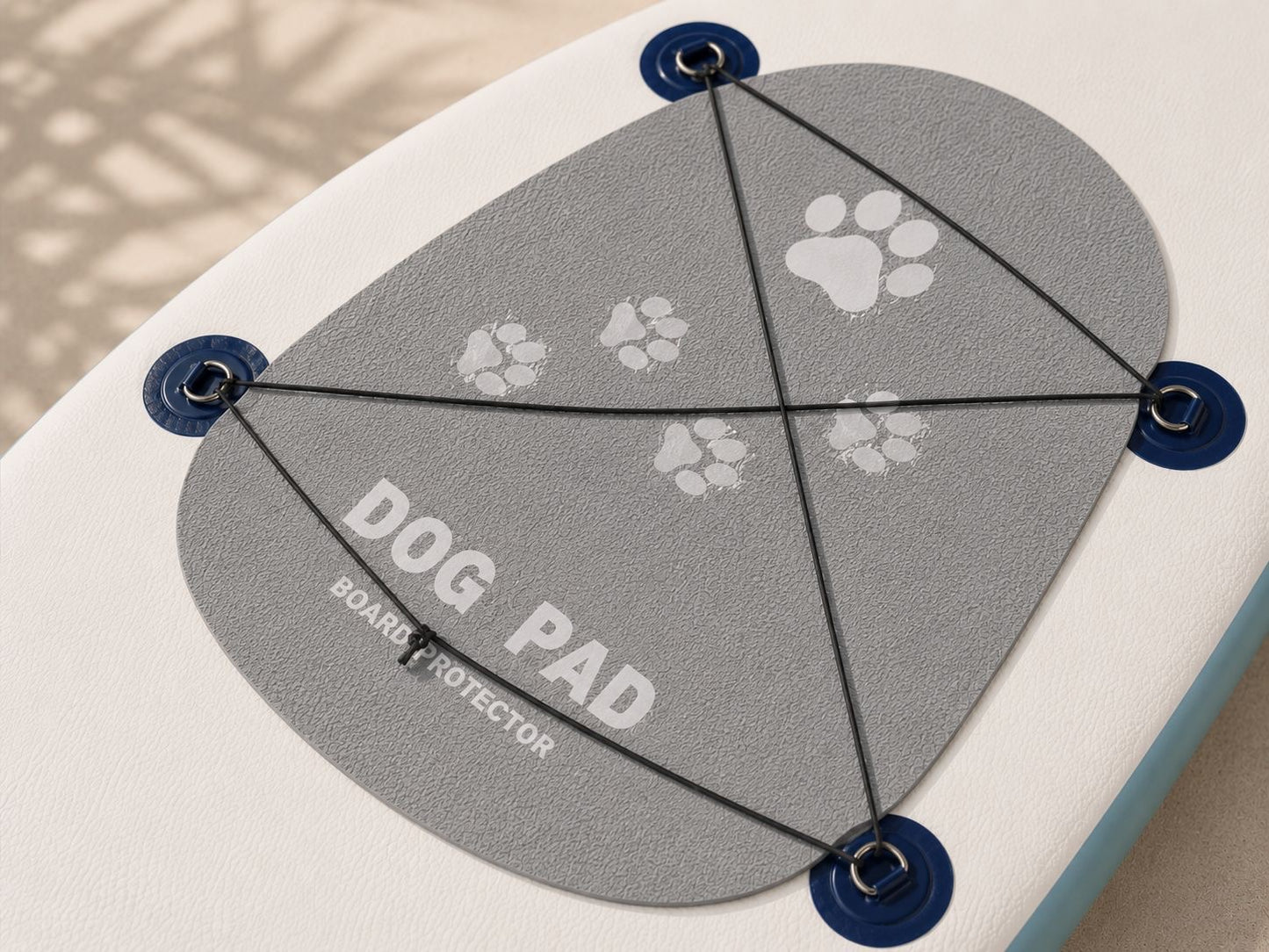 Rutschfeste Hunde-Deckmatte für Wassersport
