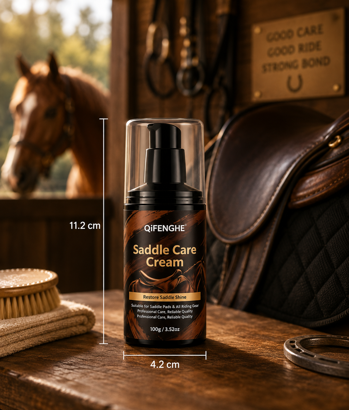 Pferde Sattelpflegecreme