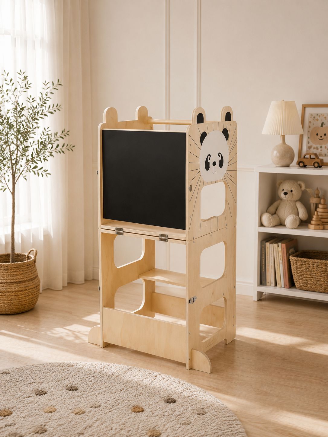 Montessori Lernturm mit Tafel