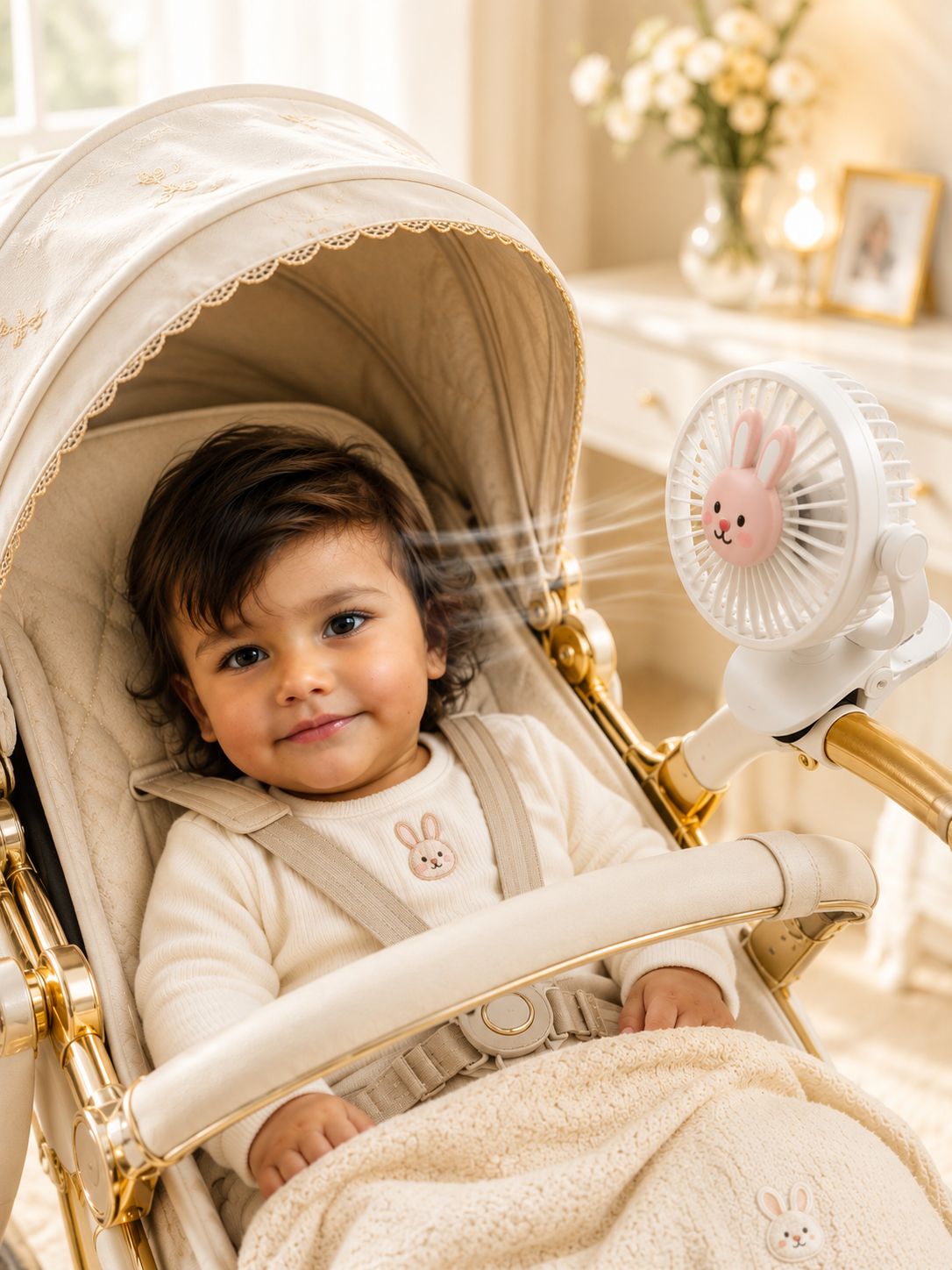 Kinderwagen Ventilator