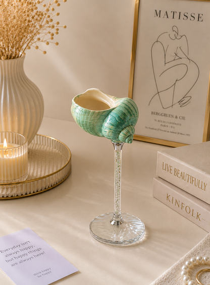 Designer-Muschelglas