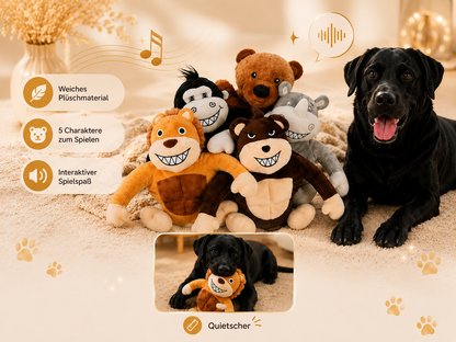 5er Set Hundespielzeug