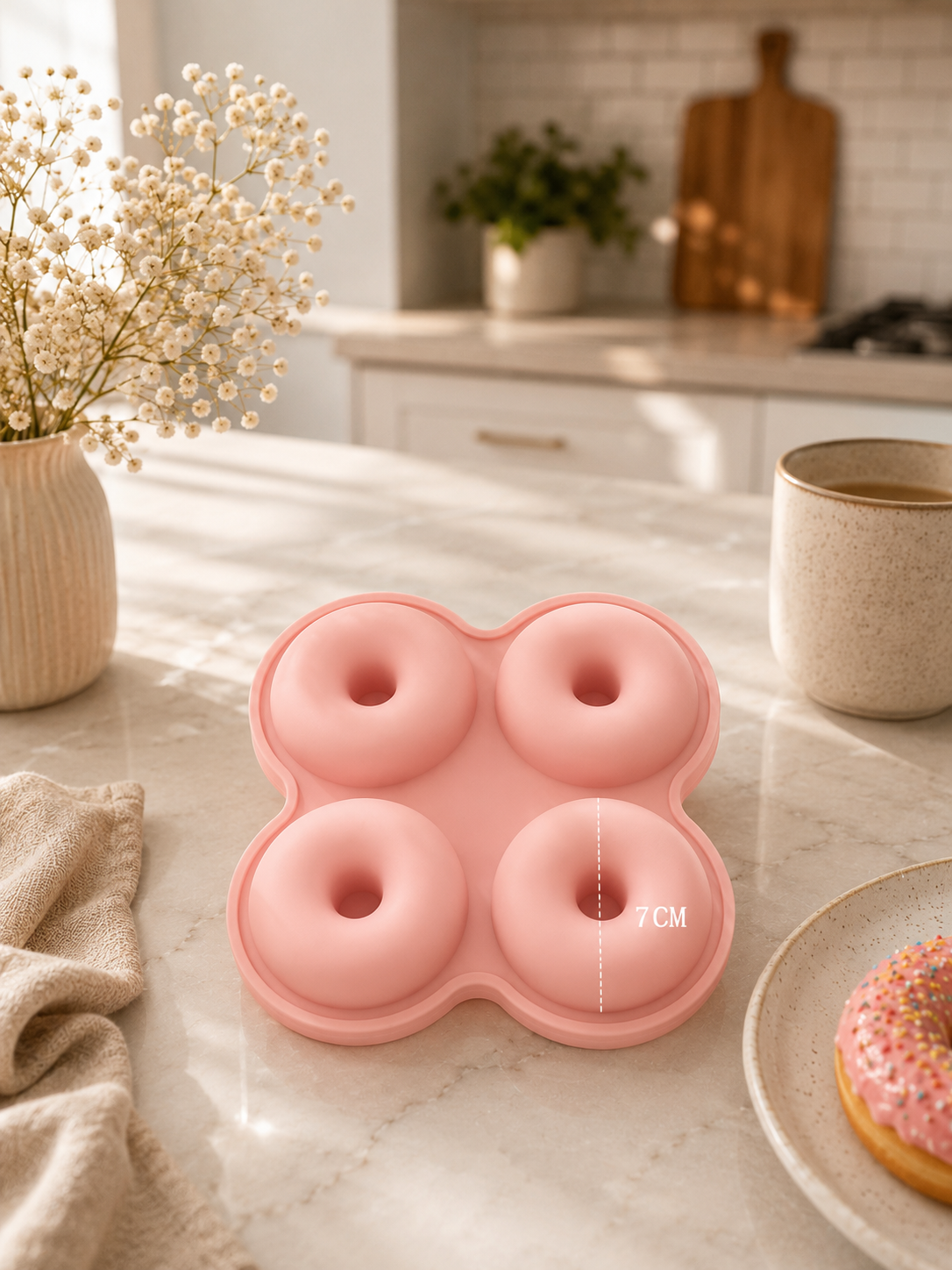 4er Donut Backform