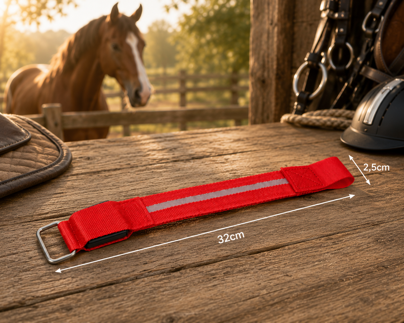 LED Pferdebeinbänder