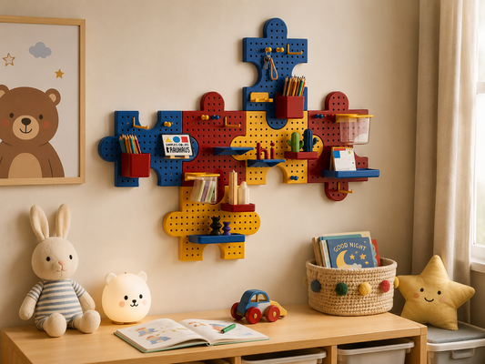 Kinder-Puzzle Board