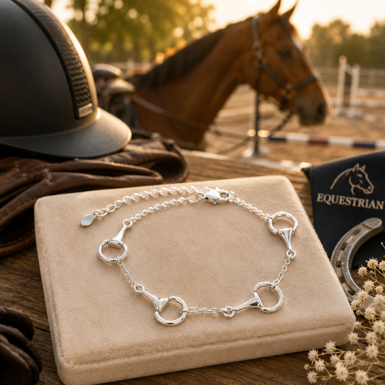 Armband mit Gebissmotiv