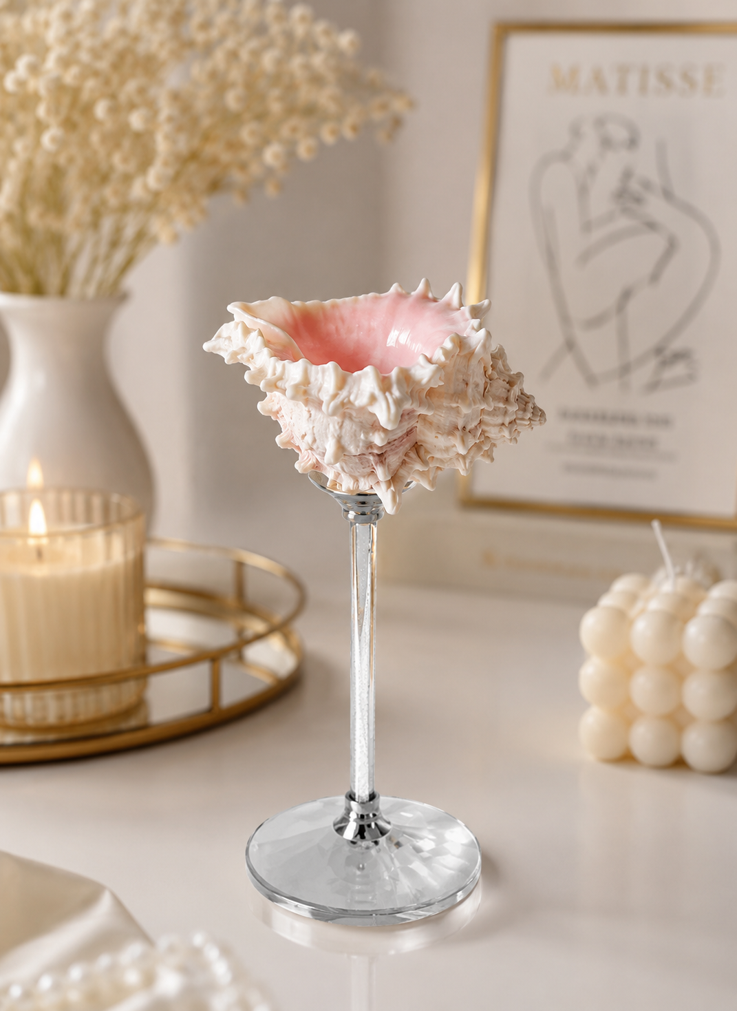 Designer-Muschelglas