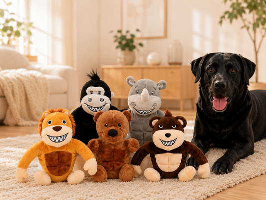 5er Set Hundespielzeug
