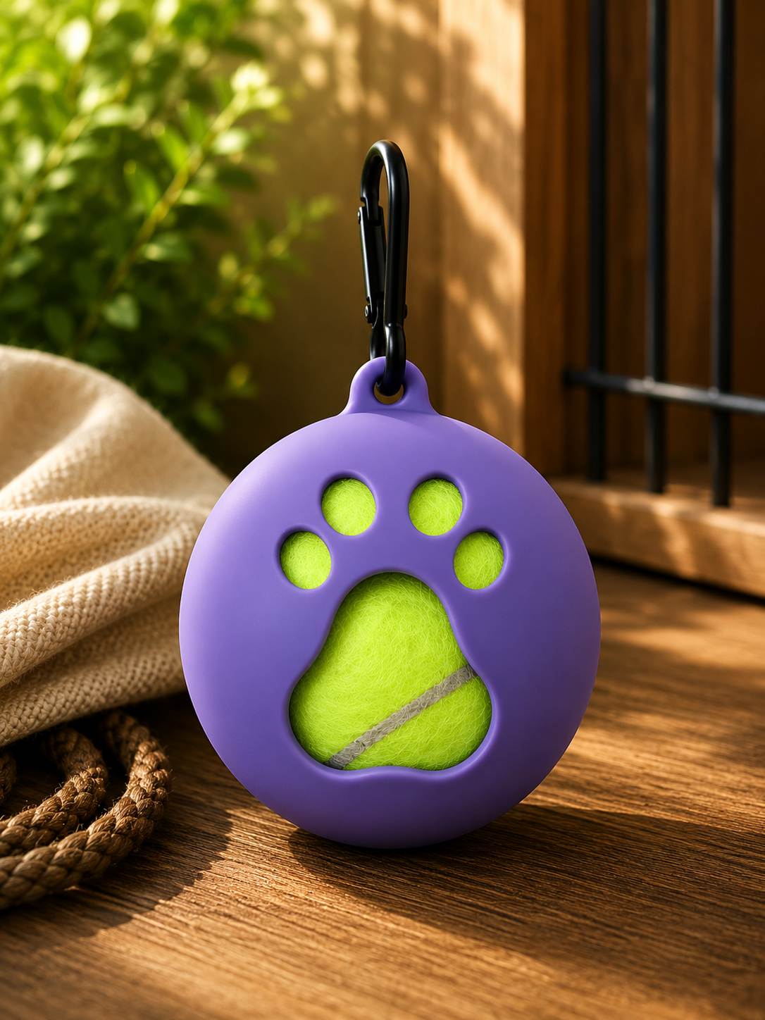 Hunde Tennisballhalter