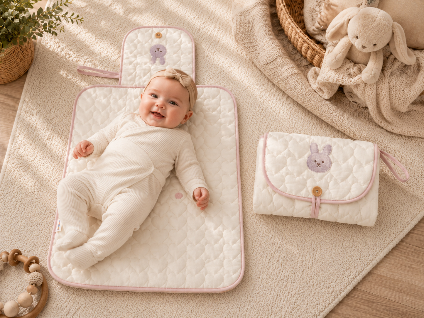 Faltbare Baby-Wickelunterlage