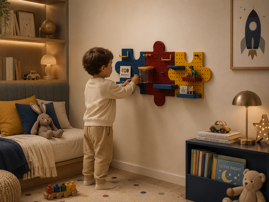 Kinder-Puzzle Board