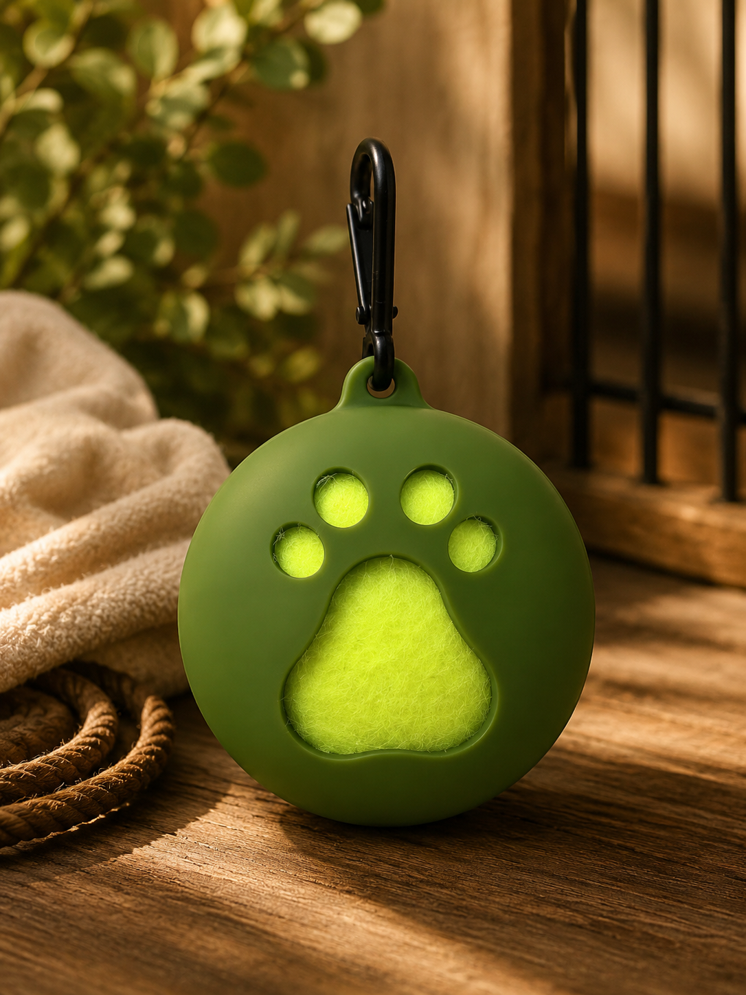 Hunde Tennisballhalter