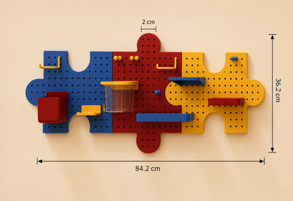 Kinder-Puzzle Board