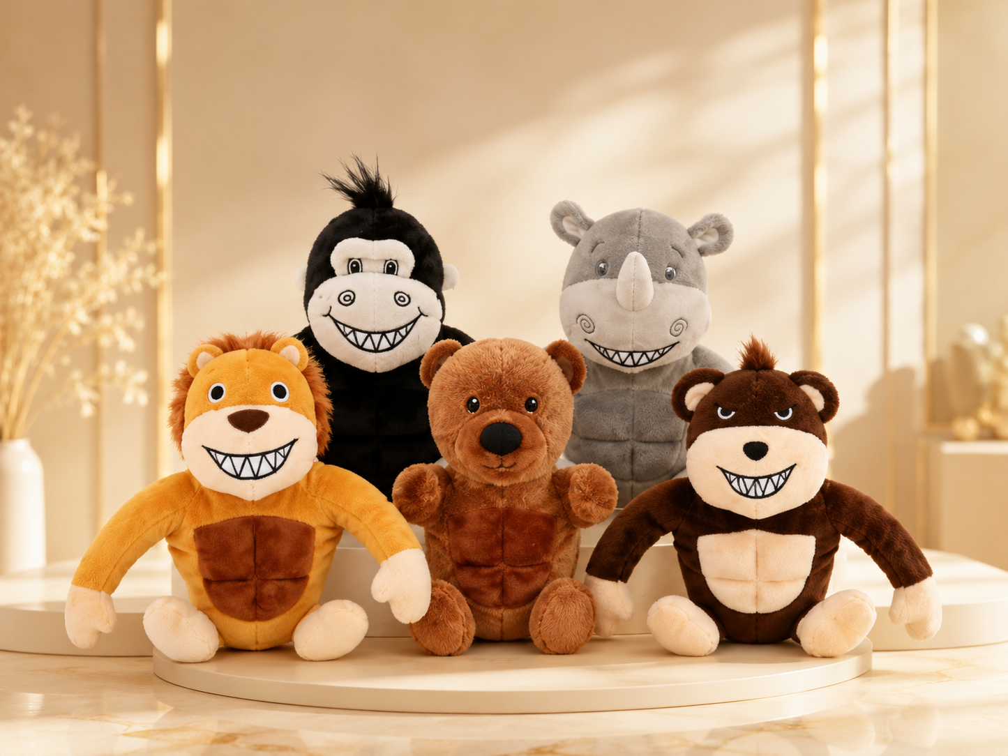5er Set Hundespielzeug