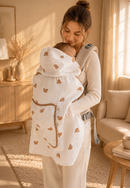 Babydecke mit Kaputze