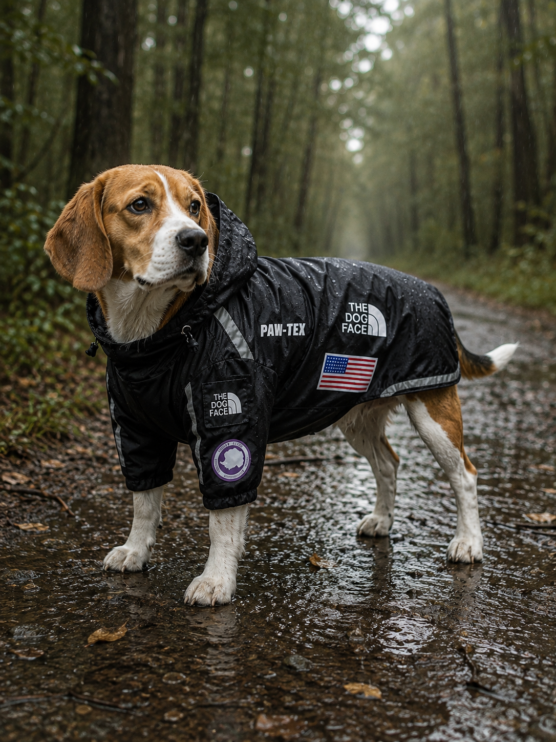 Hunde Regenjacke