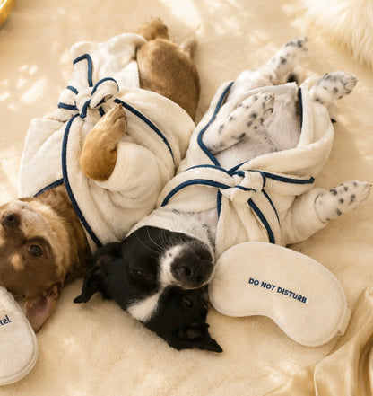 Wellness Hundebademantel