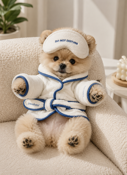 Wellness Hundebademantel