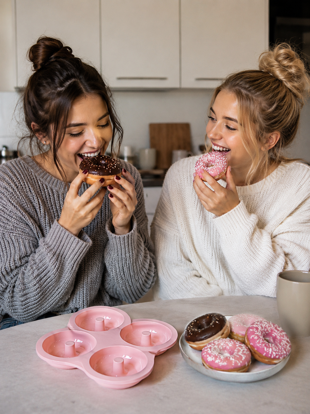 4er Donut Backform