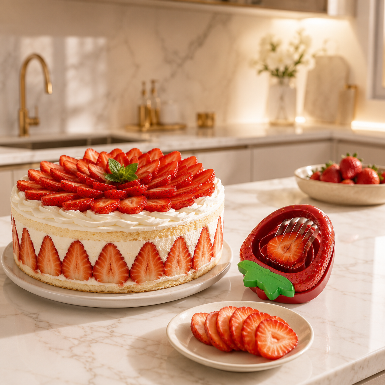 Erdbeeren Set