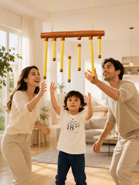 Kinderspiel Fallende Stäbe