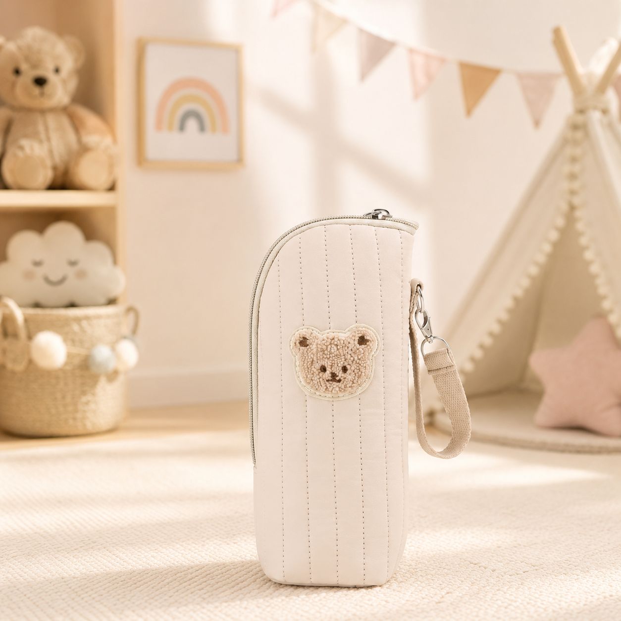 Isolierte Flaschentasche für Kinderwagen