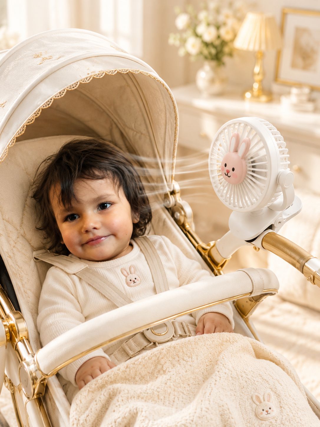 Kinderwagen Ventilator